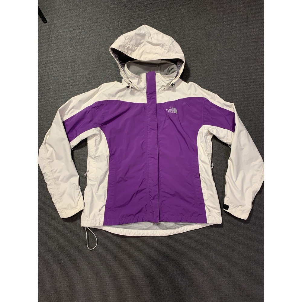 North Face Jacket Women's Size XL Dryvent Outdoor Purple White Snowboard Winter